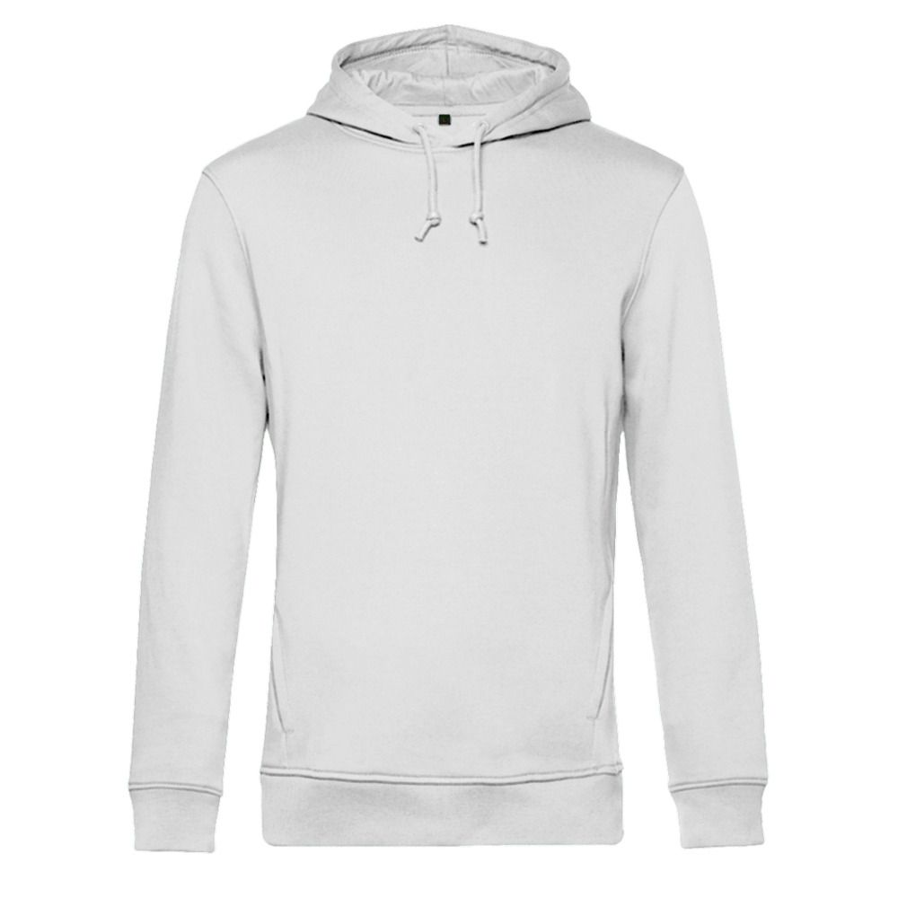 Pull capuche gris clair