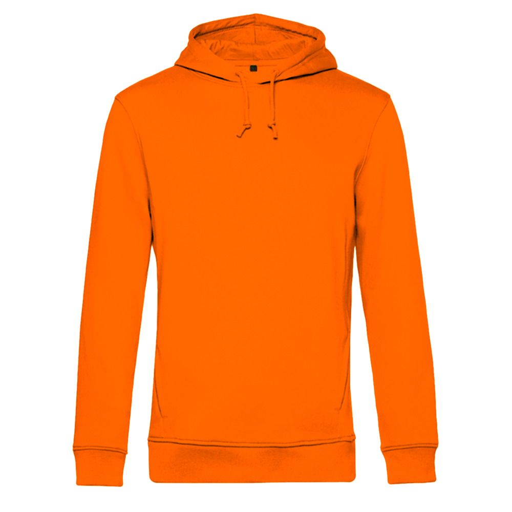 Pull capuche orange